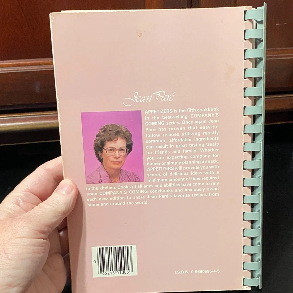 Company's Coming  Vintage Cookbook by Jean Paré